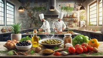 The Role of Mediterranean Imports in Fusion Cuisine